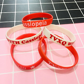 Vòng tay. lắc tay cao su kpop combo 2 cái