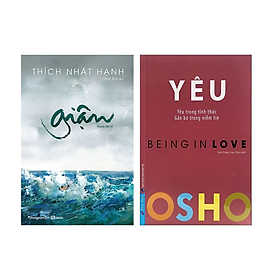 Combo 2 Cuốn: Giận + Osho Yêu - Being In Love