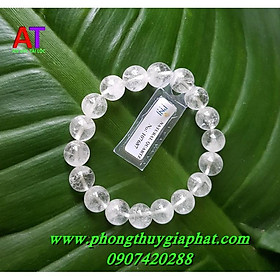 Vòng đeo tay thạch trắng