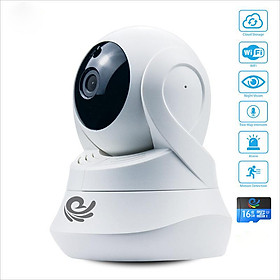 Camera Wifi 360 Độ Quan Sát Trong Nhà - 1080 FULL HD - Dễ Dàng Cài Đặt - Xem Cùng Lúc 4 Camera - Hàng Chính Hãng