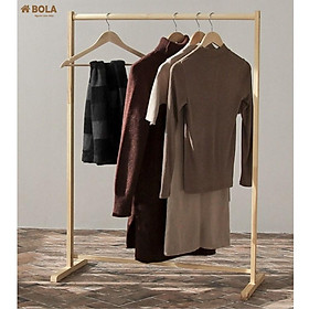 Mua Kệ/Giá Treo Quần Áo Thanh Đơn Gỗ Thông