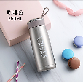 Mua Bình giữ nhiệt có lọc trà mini nóng lạnh UNIQUE 360ml chất lượng tốt -  ly uống trà - bình nước giữ nhiệt