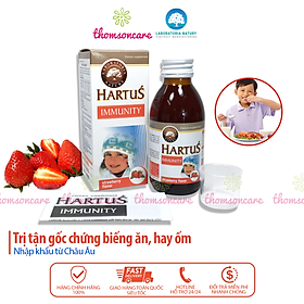 Siro tăng sức đề kháng cho bé - Hartus Immunity - Nhập khẩu từ Châu Âu