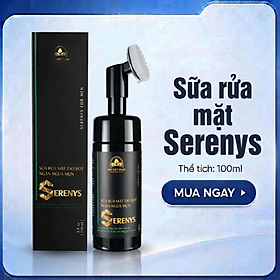 Combo 2 Chai Sữa Rửa Mặt Tạo Bọt Serenys 150ml/Chai – Hàng Chính Hãng