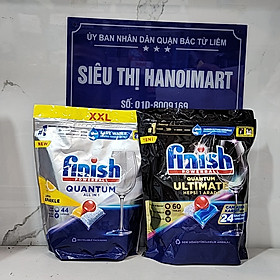 Viên rửa bát Finish Quantum Max 60 Viên 14 in 1 - Hanoimart