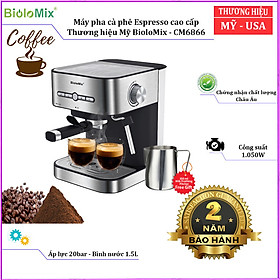 Mua Máy pha cà phê Espresso BioloMix CM6866  - HÀNG NHẬP KHẨU