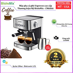 Máy pha cà phê Espresso BioloMix CM6866  - HÀNG NHẬP KHẨU