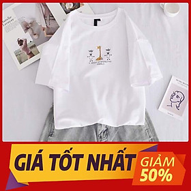 Áo Thun Nữ in hình hươu siêu cute