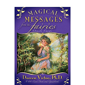 Hình ảnh  Bài Oracle Magical Message From Fairies 44 Lá Bài Tặng Đá Thanh Tẩy