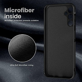 Ốp lưng da cho Samsung Galaxy A54 5G - A34 5G - A24 - A14 - A14 5G - A04s hiệu X-level cao cấp viền mềm chống sốc - Hàng chính hãng - A54 5G - Màu đen