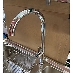Mua Vòi rửa chén bát một đường nước lạnh inox 304 hàng cao cấp chính hãng