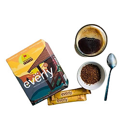 <Combo 2 Hộp> Cà Phê Đen Hòa Tan Sấy Lạnh Nguyên Chất - Everest Coffees. Chất Lượng Quốc Tế. Hàng Việt Nam Xuất Khẩu Mỹ