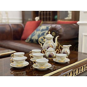 Mua Bộ ấm chén trà Châu Âu phong cách tân cổ điển ACT48