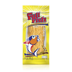 5 gói Snack cá Full Fish vị BBQ - 70g