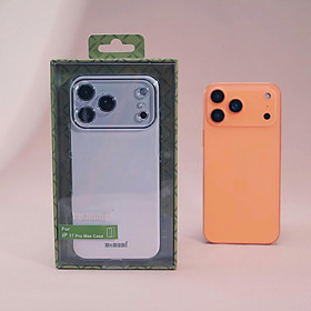 Ốp lưng siêu mỏng 0.3mm chống ố cho iPhone 17 Pro Max / 17 Pro / 17 Air / 17 / 16 Pro Max / 16 Pro / 16 Plus / 16 hiệu Memumi Crystal thiết kế ôm sát máy, chống sốc , chống trầy xước - Hàng nhập khẩu  - iPhone 17 Pro - Trong Suốt