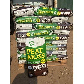 Giá thể trồng cây từ than mùn cao cấp Peat Moss 1kg ( đóng từ bao 70L) thích hợp trồng cây sen đá, xương rồng,...