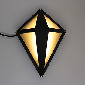 Mua Đèn Led Gắn Tường Trang Trí Ngoài Trời 12w Hình Kim Cương