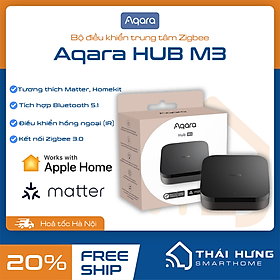 Mua Bộ điều khiển trung tâm Aqara Hub M3 bản Quốc Tế HM-G01D - Cấu hình mạnh mẽ  Bộ nhớ eMMC 8GB  Cấp nguồn POE  Tương thích Matter  Homekit