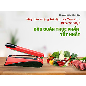 Mua Máy hàn miệng túi dập tay Yamafuji PFS-200D3 Hàng chính hãng