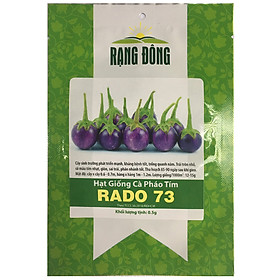 Mua Hạt Giống Cà Pháo Tím Rado 73