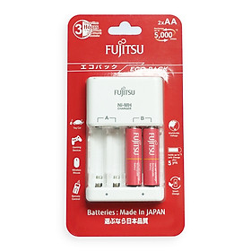 Mua Máy Sạc Pin Fujitsu - FCT345CEFXL(B) - 3hr - 2xAA 1000mAh - Hàng Nhập Khẩu