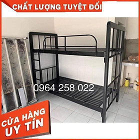 Giường tầng khung hộp 4-8 ngang 1m dài 2m sài gòn