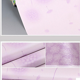 Mua 5m giấy decal cuộn bồ công anh tím DT44(45x500cm)