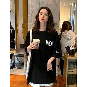 Áo thun nữ form rộng tay lỡ Unisex Freesize Don’t Hate cổ tròn thoáng mát Molly Urban