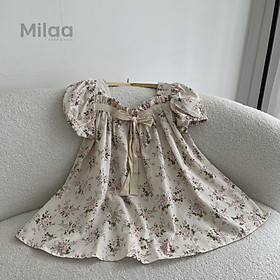Đầm tiểu thư phong cách Hàn Quốc cho bé gái MiLaa Kids D1