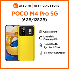 Điện Thoại POCO M4 Pro 5G 6GB l 128GB - Hàng Chính Hãng