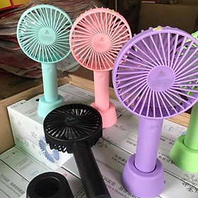 Mua Quạt mini tích điện cầm tay có đế để bàn siêu tiện lợi luôn