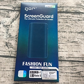 Bộ 4 miếng dán dẻo Gor Samsung Note 8 - Hàng nhập khẩu