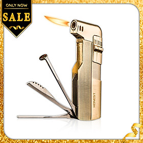 Mua Vỏ Hột Quẹt Bật Lửa Gas Honest BCZ-1002 Kiêm Bộ Dụng Cụ Đa Năng Tiện Lợi Ngọn Lửa Cong Đẹp Độc Lạ - Dùng Gas Cao Cấp