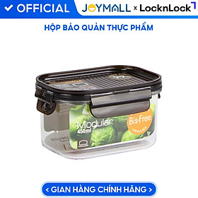 Hộp nhựa bảo quản thực phẩm 1L Lock&Lock Classic HPL817, Hàng chính hãng, nắp gài viền silicone kín, an toàn - JoyMall