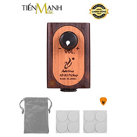 Pickup Nhạc Cụ 1 Đầu Thu Adeline AD85 - Bộ Thu Âm Thanh Cho Đàn Guitar, Ukulele, Violin, Kalimba, Drum, Erhu AD-85 Hàng Chính Hãng -  Kèm Móng Gẩy DreamMaker