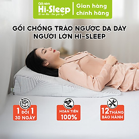 Hình ảnh GỐI CHỐNG TRÀO NGƯỢC DẠ DÀY CHO NGƯỜI LỚN HI-SLEEP - GIẢM VIÊM HỌNG, HO ĐÊM, NGHẸN CỔ, NUỐT VƯỚNG...