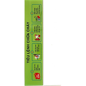 Mua Bảng tiêu lệnh chữa cháy mica in decal