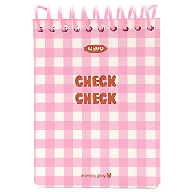 Sổ Ghi Chú Lò Xo Morning Glory 83908 - Màu Hồng