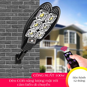 Mua Đèn năng lượng mặt trời 6 bóng 100W - 3 bóng 45W cảm biến chuyển động - nhiều chế độ - dễ lắp đặt - K1197