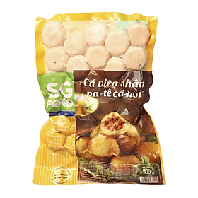 Cá Viên Nhân Pate Cá Hồi SG Food 500G