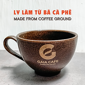Ly Uống Cà Phê Làm Từ Bã Cà Phê Tái Chế Gaia Café - dung tích 300mL