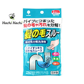 Bột làm tiêu tóc, vệ sinh đường ống 20g x 2 gói 