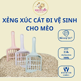 Xẻng xúc cát vệ sinh cho mèo, chắc chắn, an toàn
