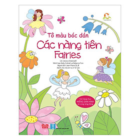 Tô Màu Bóc Dán - Các Nàng Tiên