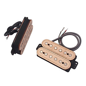 2pcs Humbucker Pickups Guitar Humbucker Wood Maple Guitar Neck