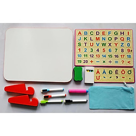 Bảng nam châm đa năng Tiếng Việt và Tiếng Anh Mykids - đồ chơi gỗ cao cấp