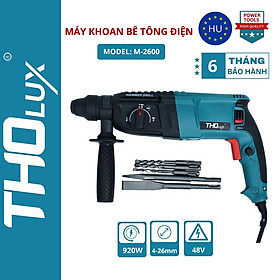 Máy khoan đục bê tông điện Tholux M-2600 Công suất 920W