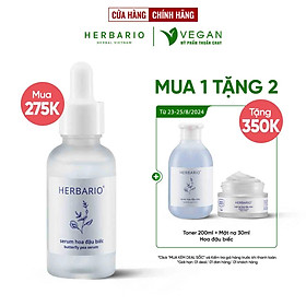 Serum Hoa Đậu Biếc Herbario 30ml ngăn ngừa lão hóa thuần chay