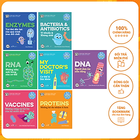 Combo Nhà Sinh Hóa Tương Lai: My Doctor’s Visit + Vaccines + Bacteria &amp; Antibiotics + Enzymes + RNA + DNA + Proteins