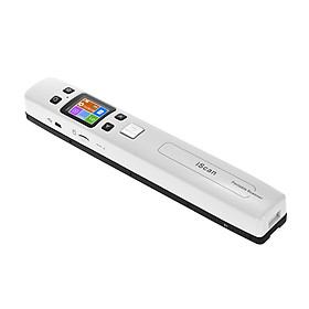 Wifi 1050DPI High Speed Portable Wand Document & Images Scanner A4 Size JPG/PDF Formate LCD Display for Business